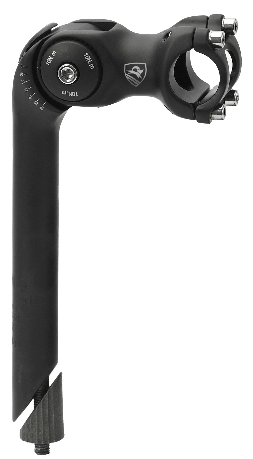 06172391LVB-schwarz FUXON Lenkervorbau verstellbar mit Schaft 22,2 mm