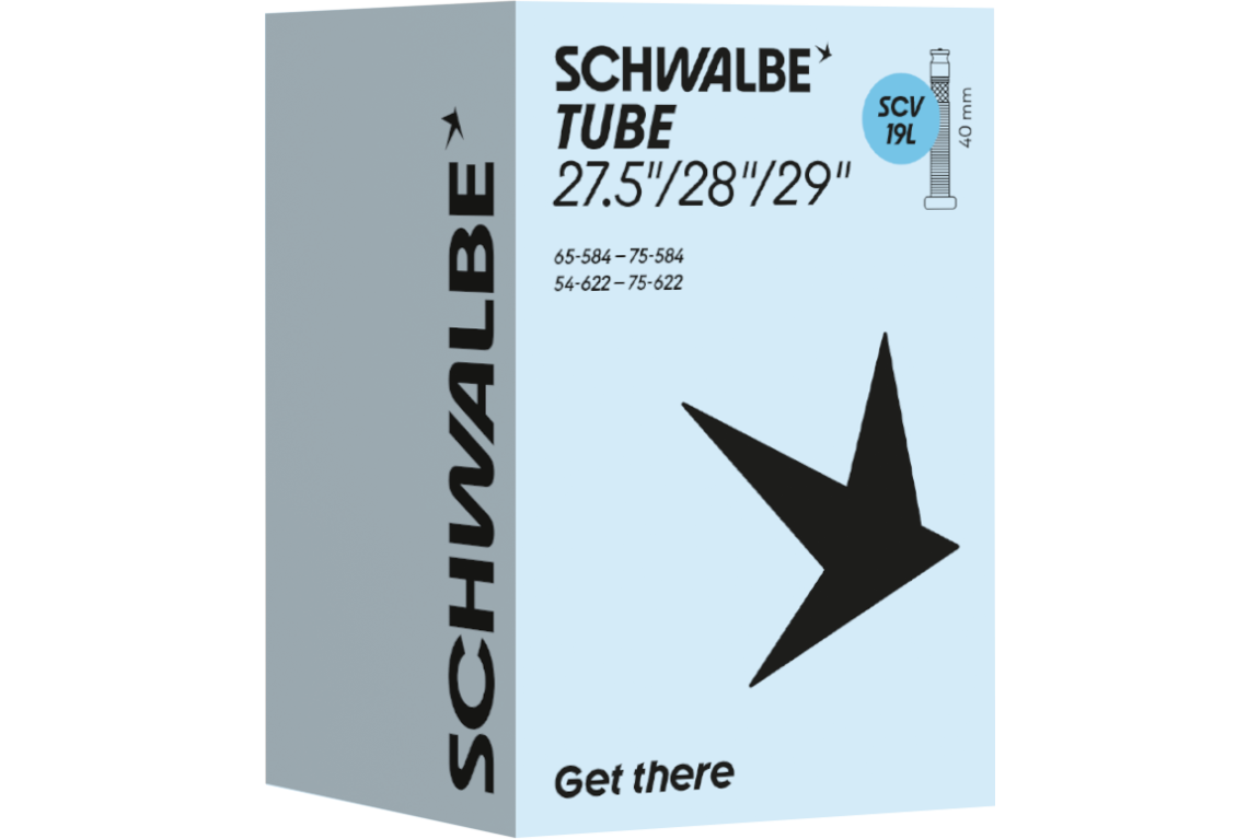 Schwalbe Fahrradschlauch Nr.19L 54/75-584/622 27,5/28/29 Zoll Clik Valve