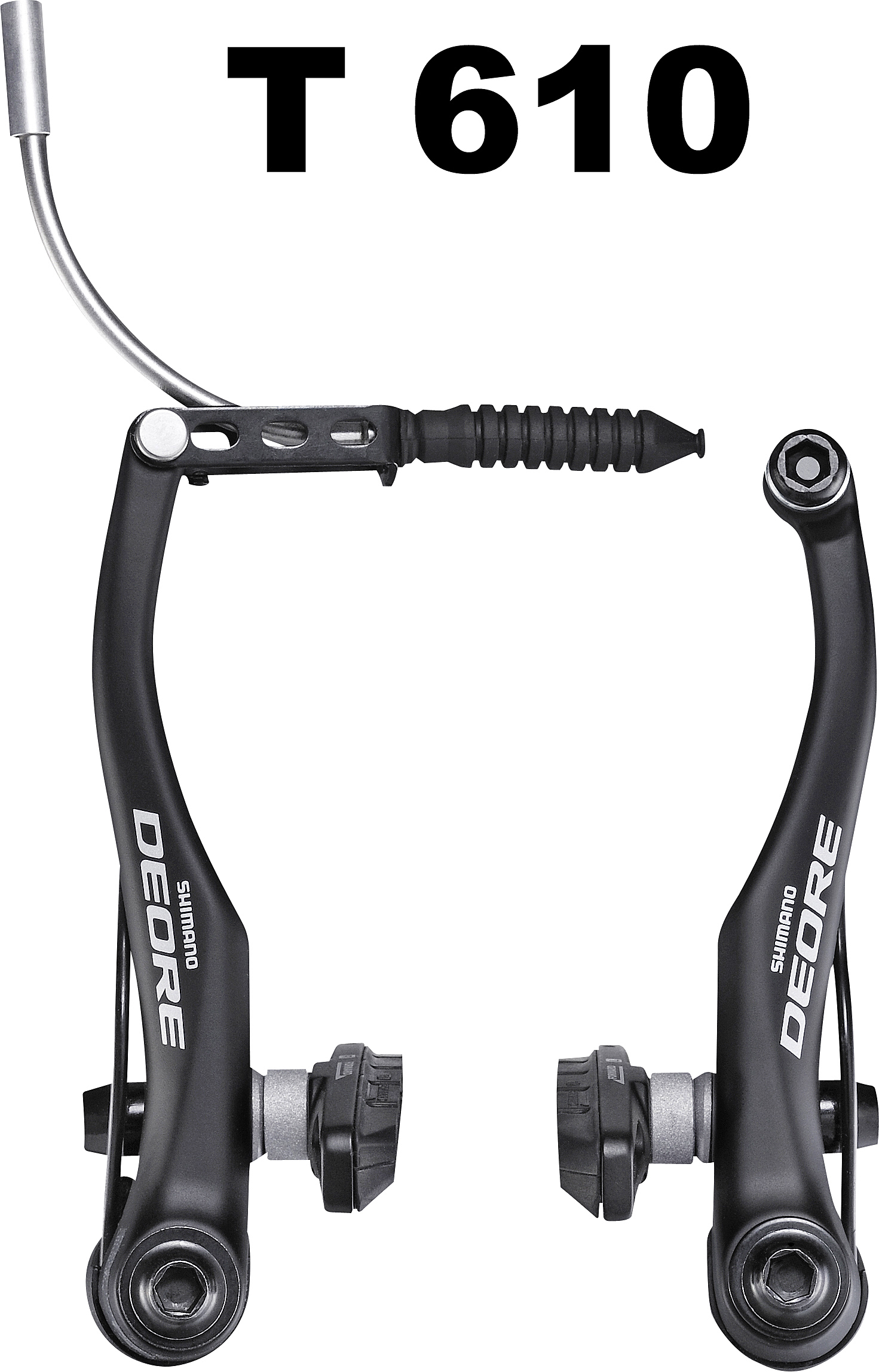 SHIMANO V-Brake Deore T 610 schwarz