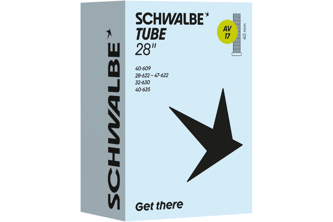 Schwalbe Fahrradschlauch Nr. 17 28" 28/47-622 AV