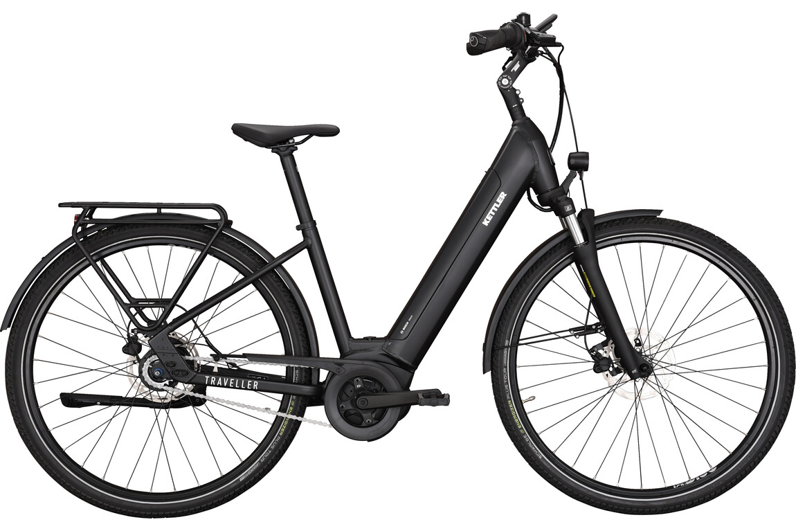 KETTLER Alu-Rad E-TRAVELLER Gold A8 RT Wave 500 Wh