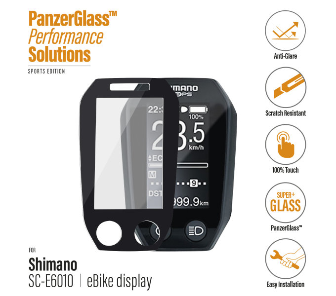 Panzerglas Schutz für E-Bike Display Bosch/Shimano