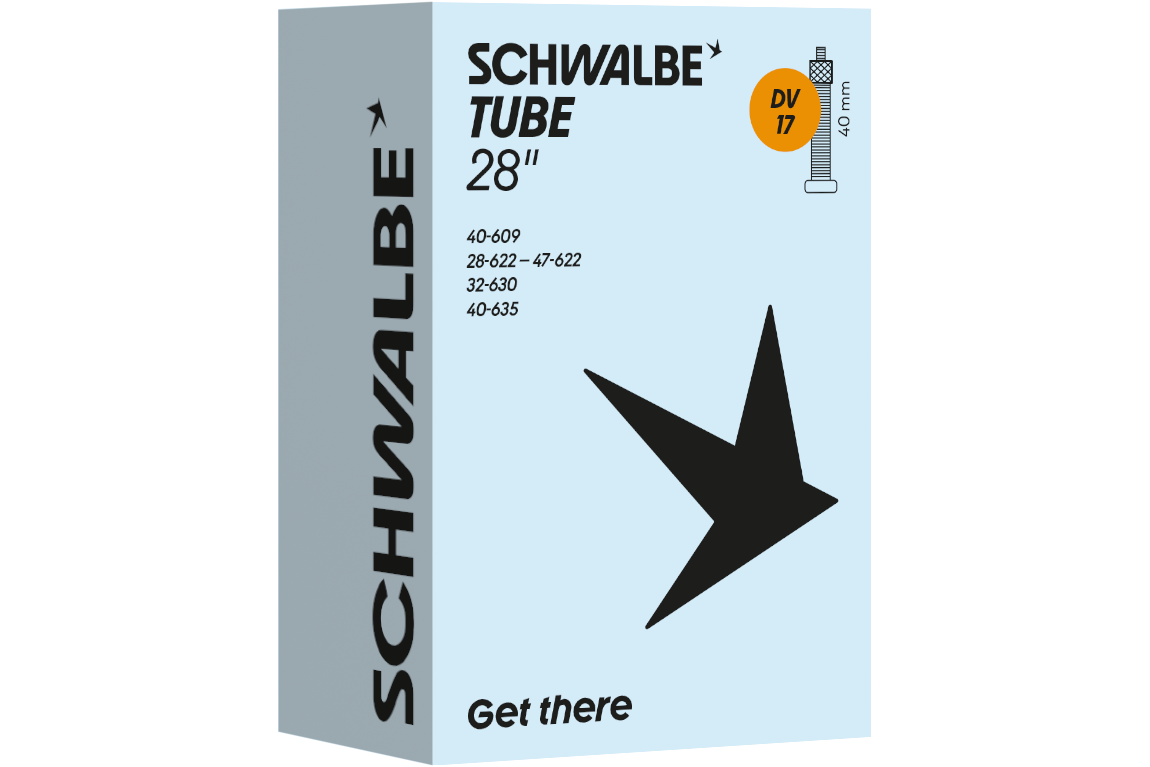 Schwalbe Fahrradschlauch Nr. 17 28" 28/47-622 DV (Dunlop)
