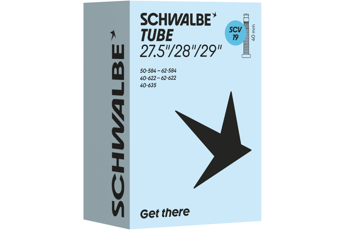 SCHWALBE Fahrradschlauch Nr. 19 27,5/28/29"