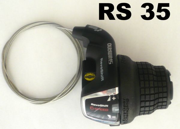 SHIMANO Schalt-Drehgriff Shimano Tourney SL-RS 35 / 6