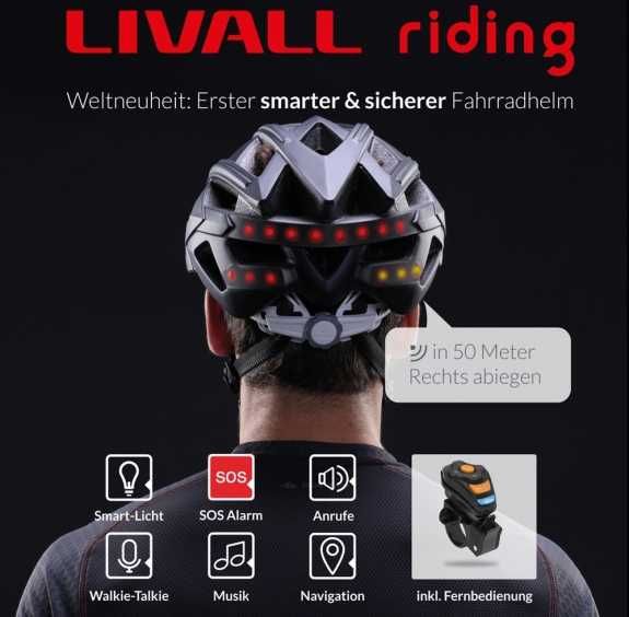 Smarter Fahrradhelm MT1