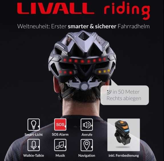 Smarter Fahrradhelm MT1